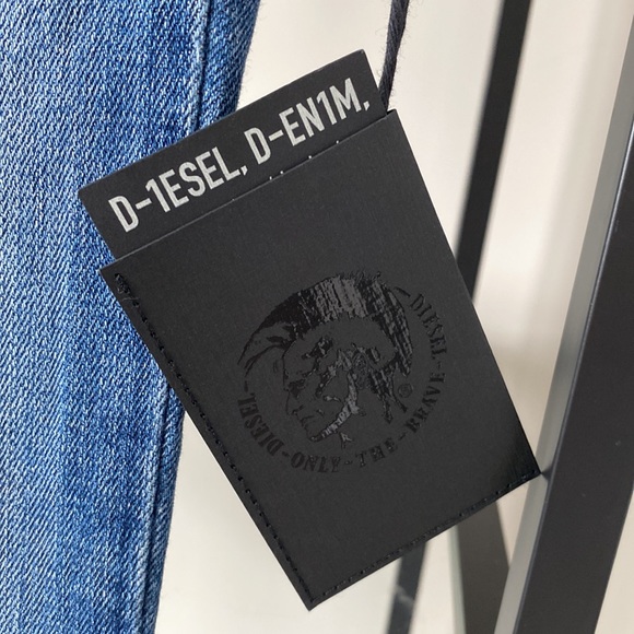 Diesel Jeans D Clayre Bootcut Low Waist Jeans with Studded Details NWT - Picture 7 of 15